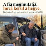 Illusztrációs fotó: A fia megmutatja, hová kerül a hegye. Egy mozdulat, egy nagy nevetés, és apa egyedül száll ki.